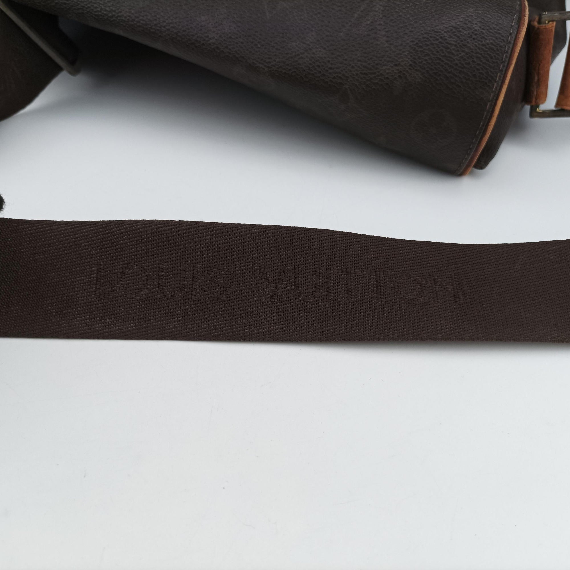 Abbesses Messenger Brown Monogram Coated Canvas  × Leather M45257 SP0013アベス メッセンジャー ブラウン系 モノグラム・キャンバス × レザー M45257 SP0013