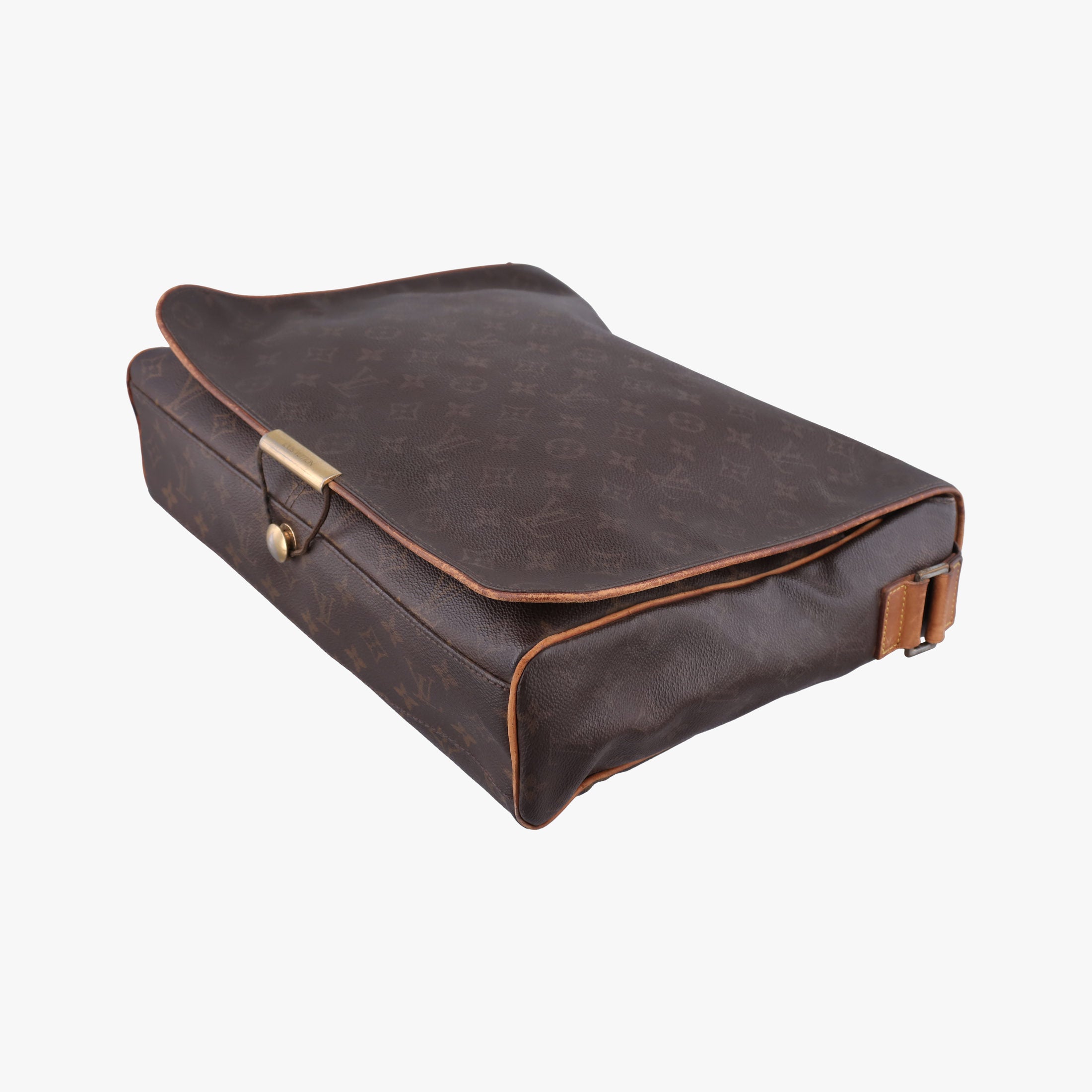 Abbesses Messenger Brown Monogram Coated Canvas  × Leather M45257 SP0013アベス メッセンジャー ブラウン系 モノグラム・キャンバス × レザー M45257 SP0013