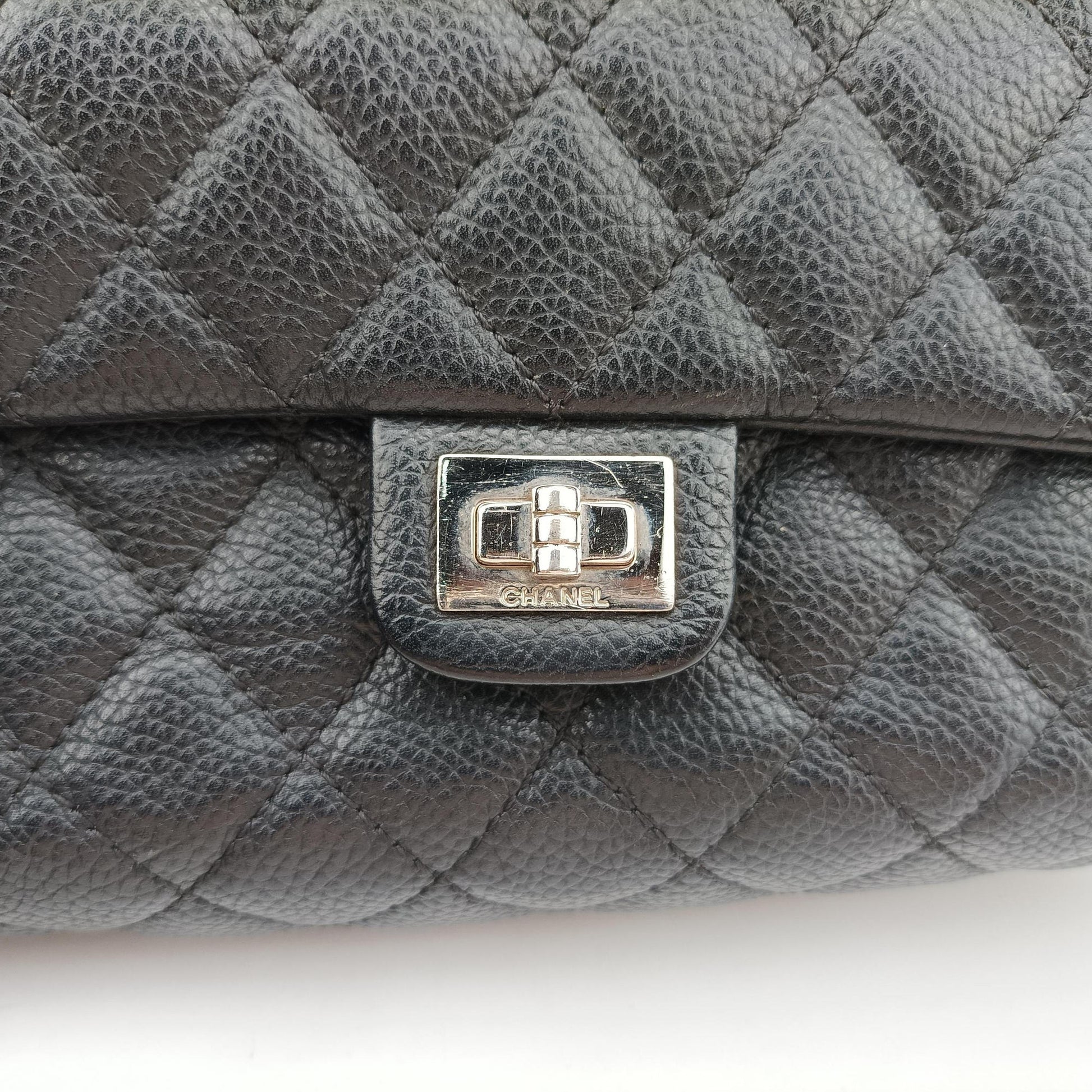 Matelasse 2.55 Black pebbled U48753 25260327マトラッセ 2.55 ブラック ピグスキン U48753 25260327