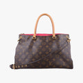 PALLAS brown×SAFRAN Monogram Canvas×calf leather M40929 CA1144パラス モノグラム/ブラウン×サフラン モノグラムキャンバス×カーフレザー M40929 CA1144