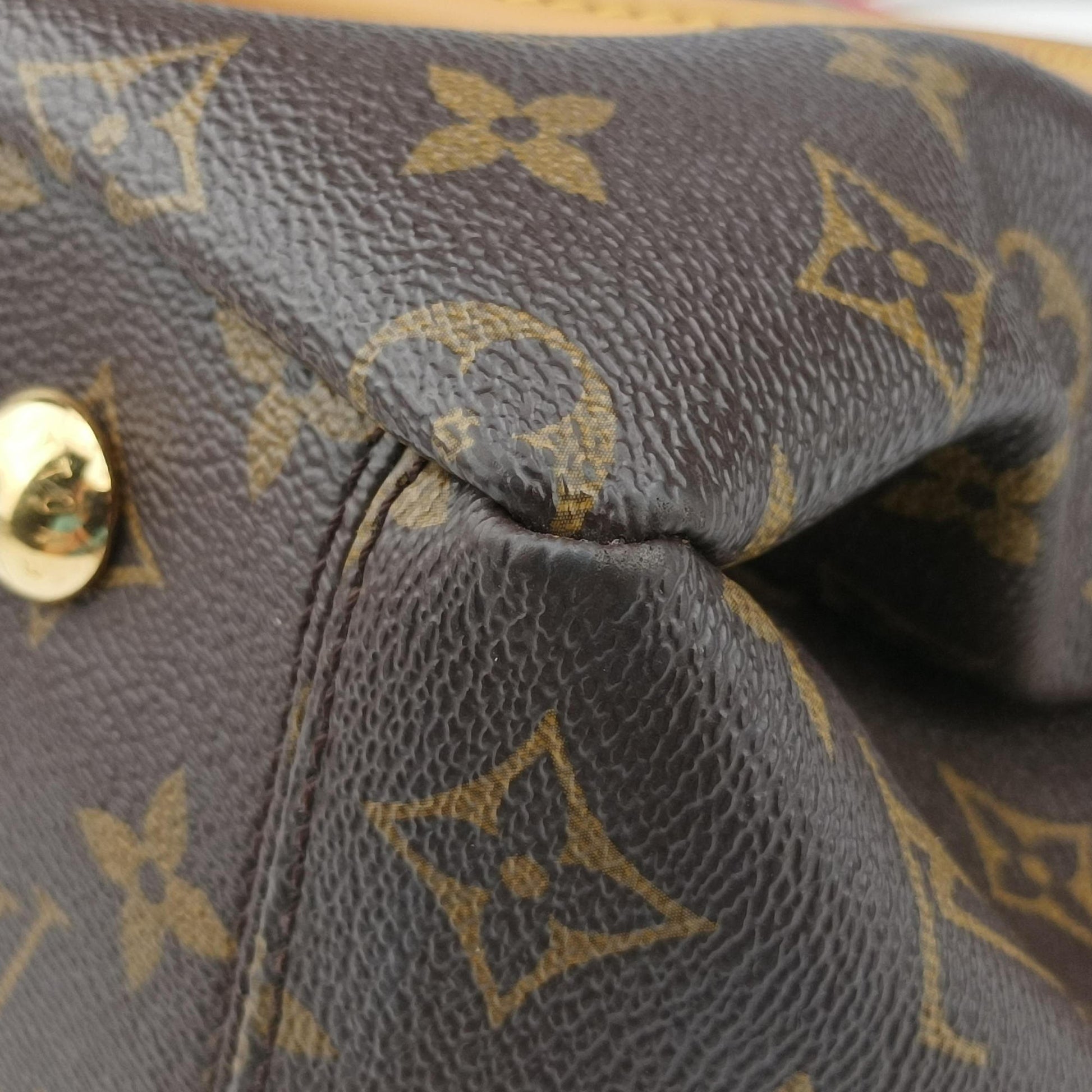 PALLAS brown×SAFRAN Monogram Canvas×calf leather M40929 CA1144パラス モノグラム/ブラウン×サフラン モノグラムキャンバス×カーフレザー M40929 CA1144