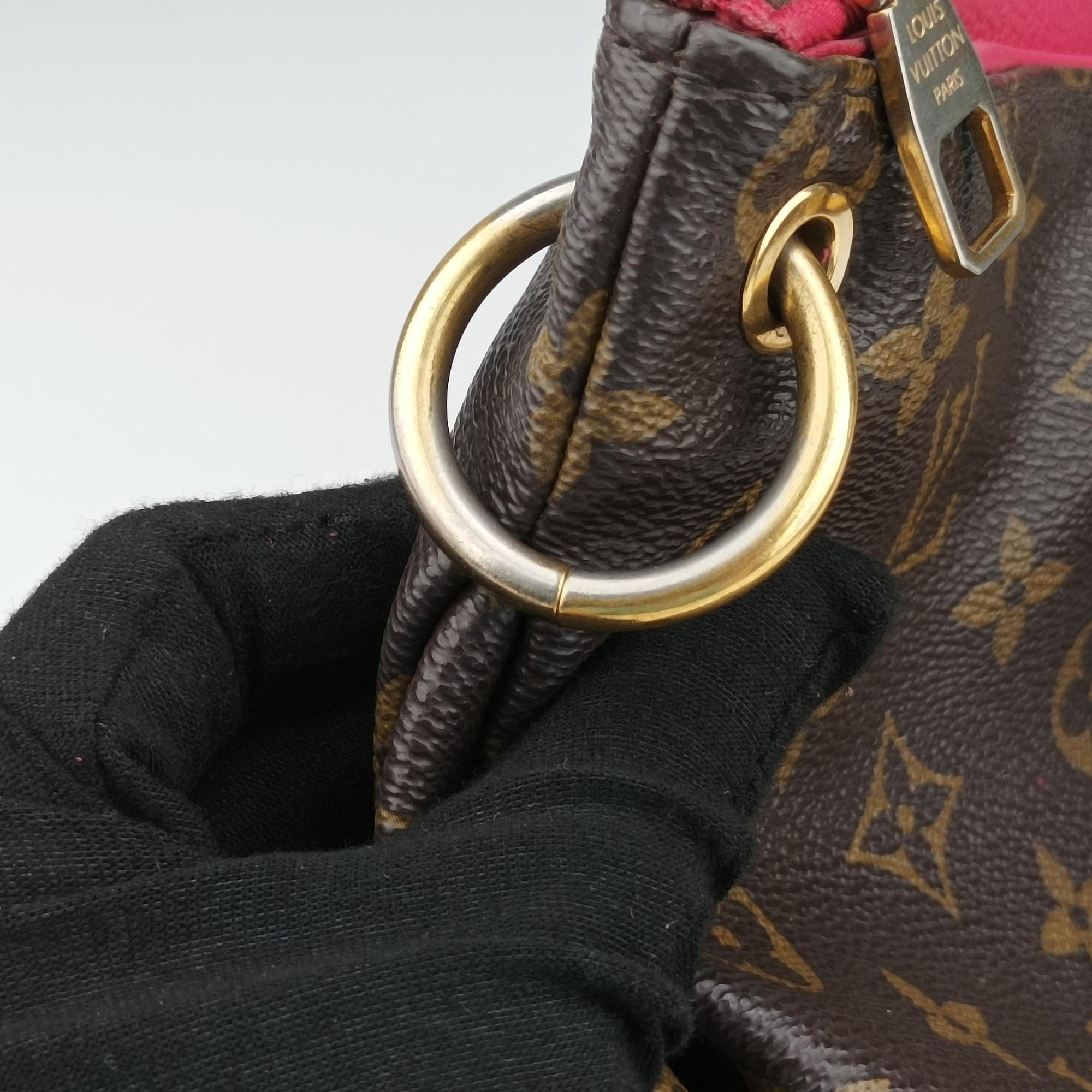 PALLAS brown×SAFRAN Monogram Canvas×calf leather M40929 CA1144パラス モノグラム/ブラウン×サフラン モノグラムキャンバス×カーフレザー M40929 CA1144