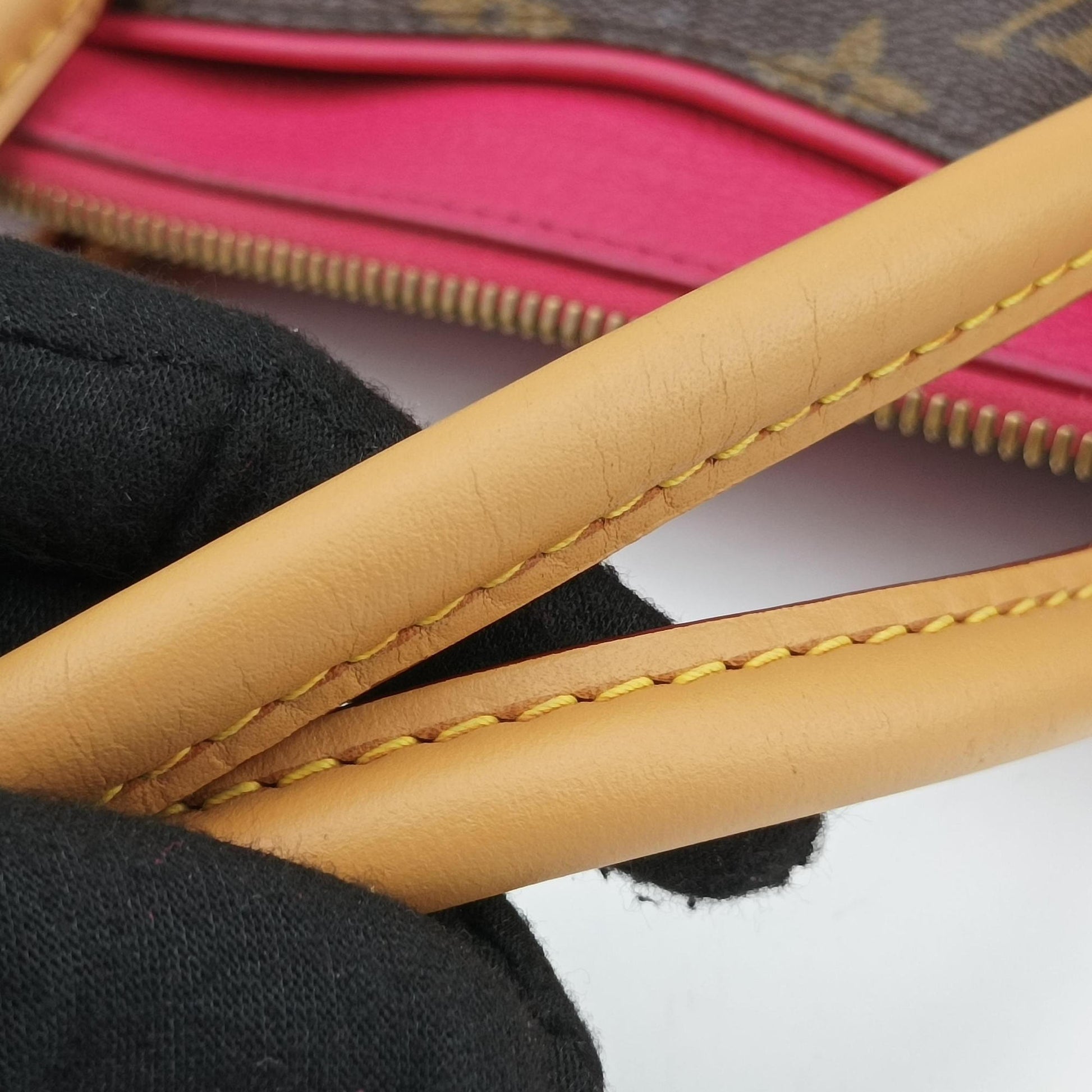 PALLAS brown×SAFRAN Monogram Canvas×calf leather M40929 CA1144パラス モノグラム/ブラウン×サフラン モノグラムキャンバス×カーフレザー M40929 CA1144