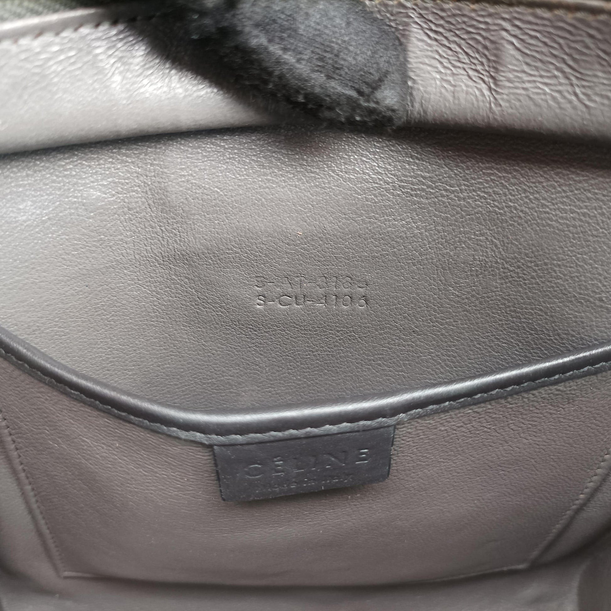 luggage nano shopper Beige x Black x Purple leather x Suede S-AT-2186 S-CU-4106ラゲージナノショッパー ベージュ xブラック x パープル レザー x スエード S-AT-2186 S-CU-4106