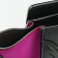 luggage nano shopper Beige x Black x Purple leather x Suede S-AT-2186 S-CU-4106ラゲージナノショッパー ベージュ xブラック x パープル レザー x スエード S-AT-2186 S-CU-4106