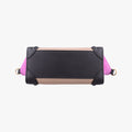 luggage nano shopper Beige x Black x Purple leather x Suede S-AT-2186 S-CU-4106ラゲージナノショッパー ベージュ xブラック x パープル レザー x スエード S-AT-2186 S-CU-4106