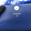 Shearling CC Hook Card Holder Blue wool AP2397 31690641シアリングCCフックカードホルダー ブルー ウール AP2397 31690641