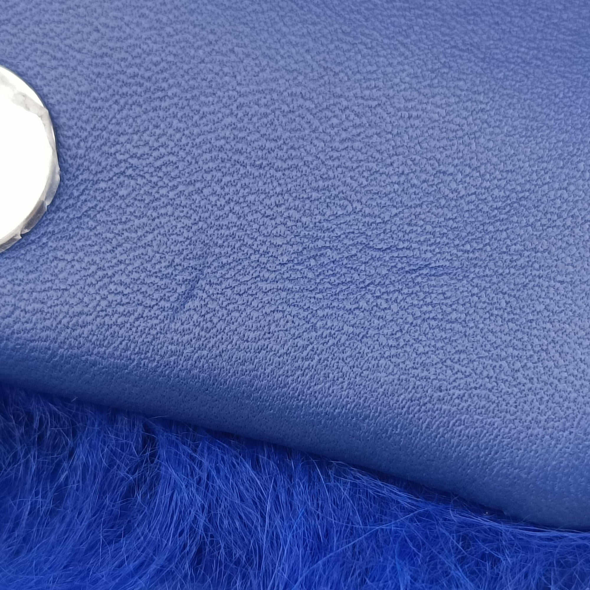 Shearling CC Hook Card Holder Blue wool AP2397 31690641シアリングCCフックカードホルダー ブルー ウール AP2397 31690641