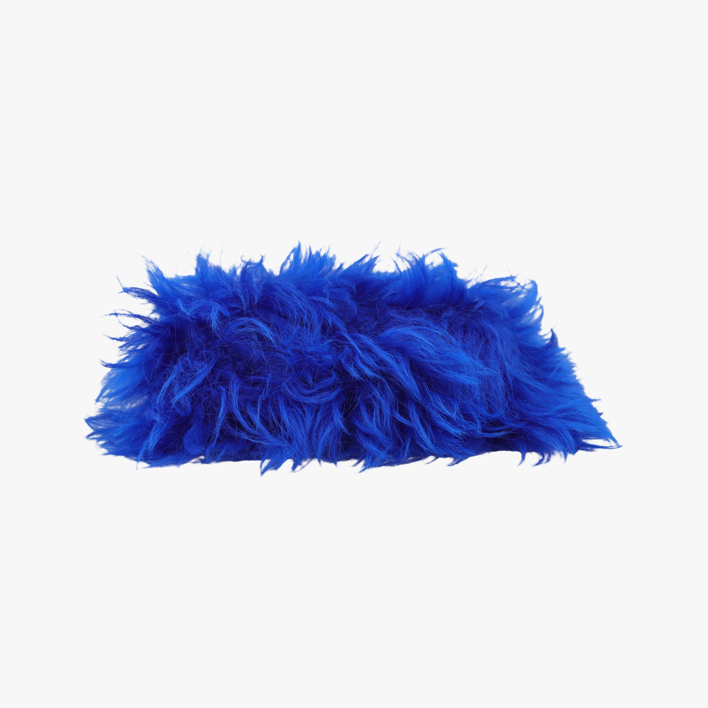 Shearling CC Hook Card Holder Blue wool AP2397 31690641シアリングCCフックカードホルダー ブルー ウール AP2397 31690641