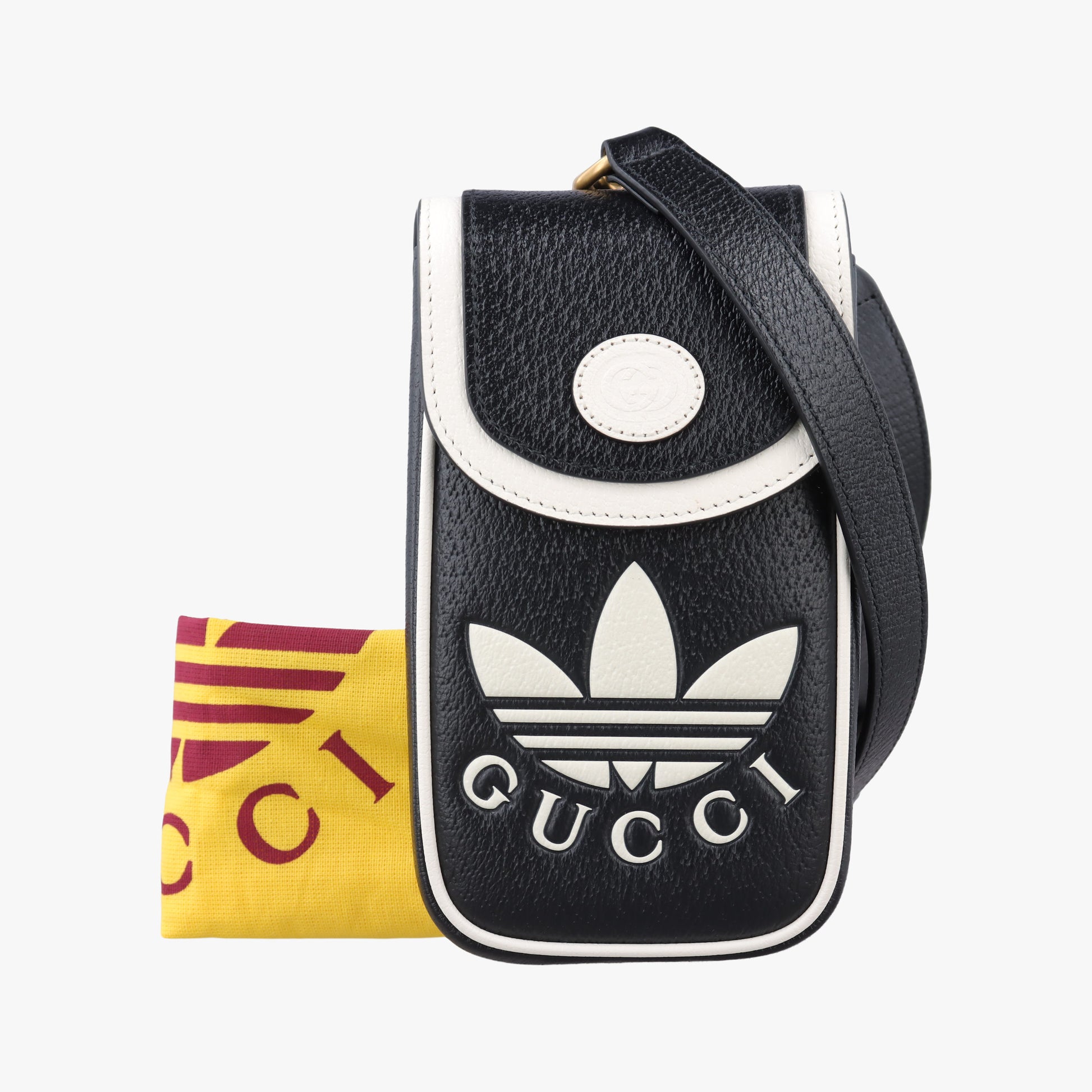Gucci ×adidas Mini Black Leather 721794 グッチ × アディダス ミニ ブラック レザー 721794 