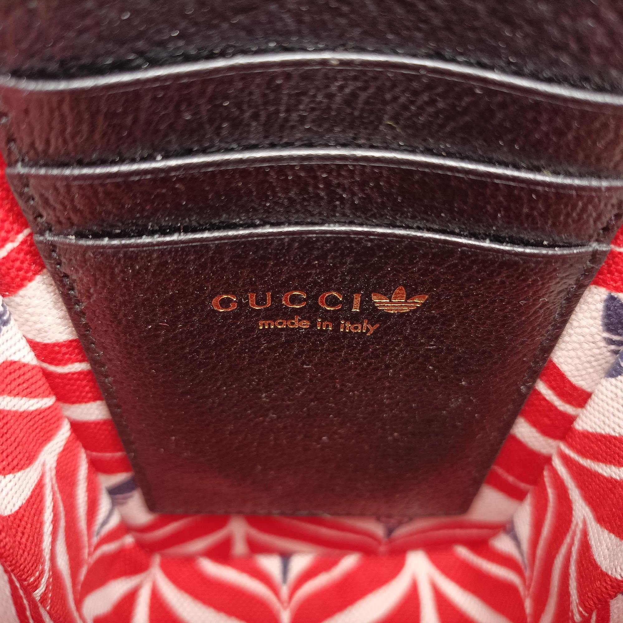 Gucci ×adidas Mini Black Leather 721794 グッチ × アディダス ミニ ブラック レザー 721794 