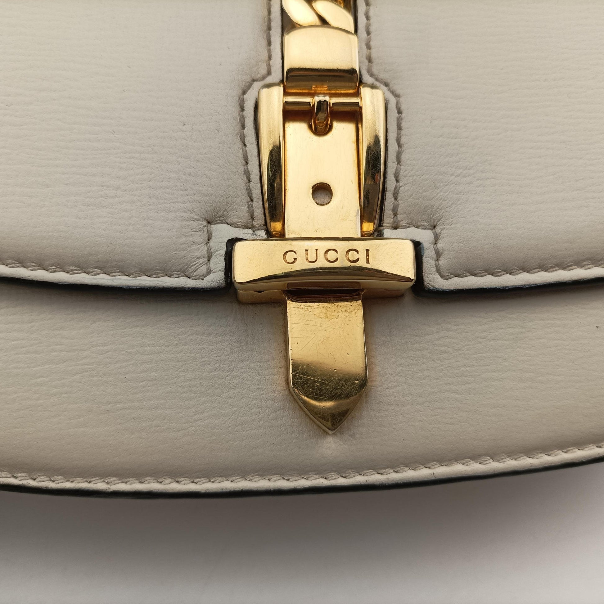 Sylvie 1969 Mini White Leather 615965 I033048986シルヴィ 1969 ホワイト レザー 615965 I033048986