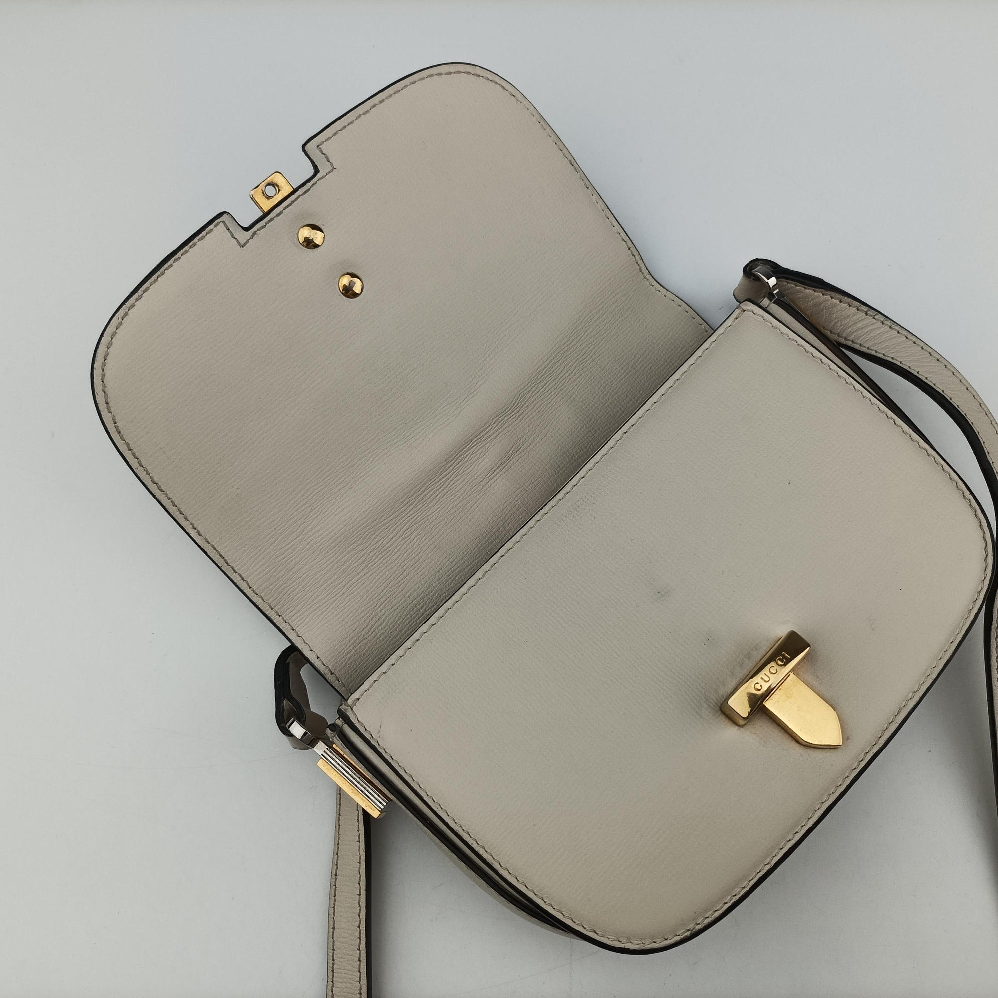 Sylvie 1969 Mini White Leather 615965 I033048986シルヴィ 1969 ホワイト レザー 615965 I033048986