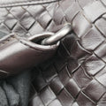 Intrecciato Brown lambskin B00801155Dイントレチャート ブラウン ラムスキン B00801155D