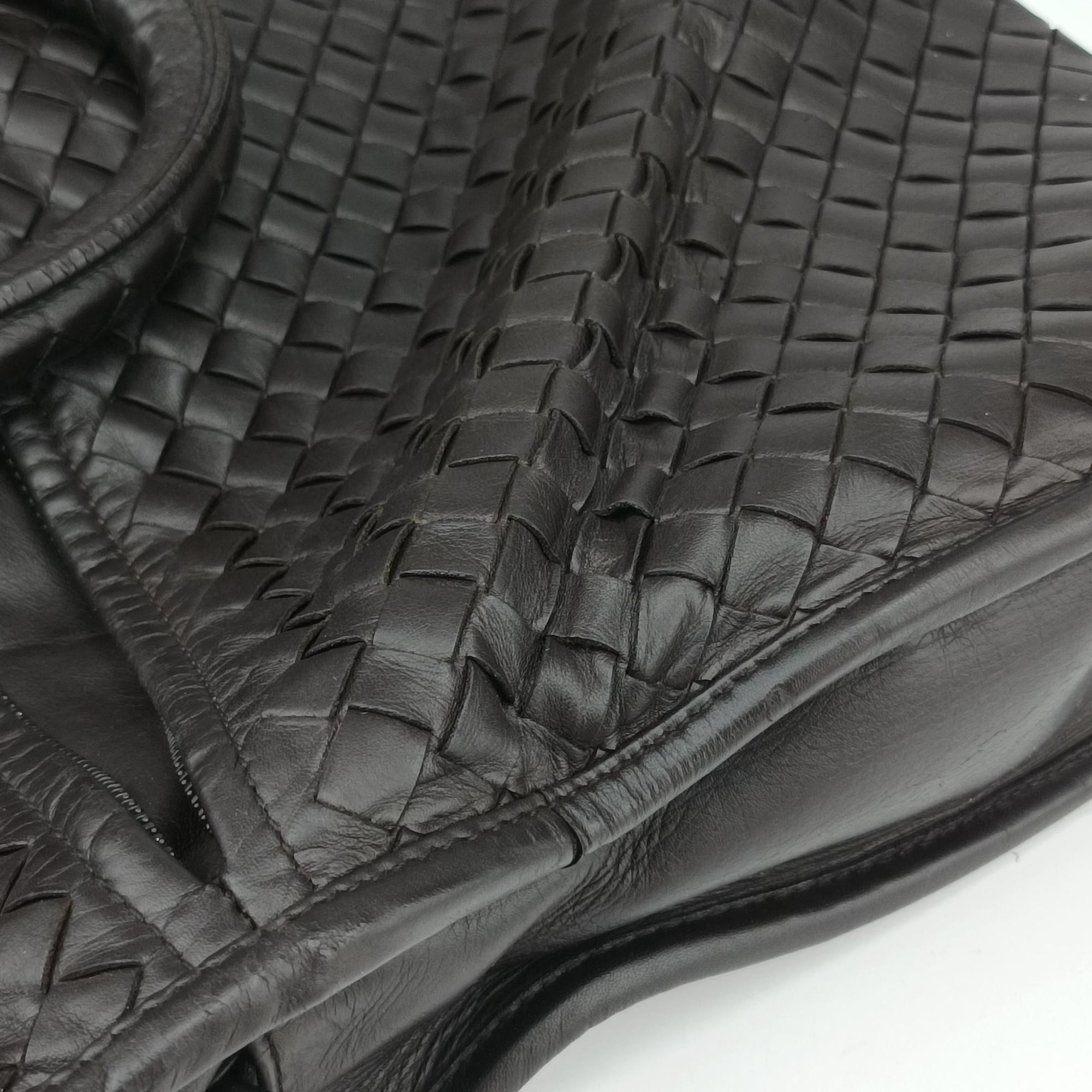 Intrecciato Brown lambskin B00801155Dイントレチャート ブラウン ラムスキン B00801155D