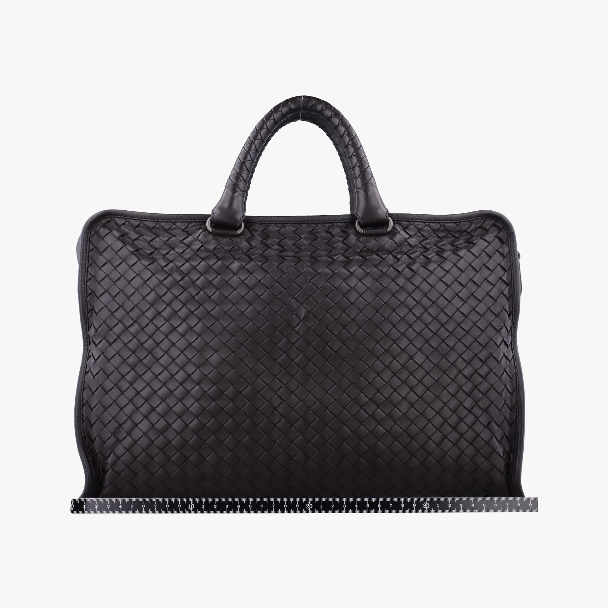 Intrecciato Brown lambskin B00801155Dイントレチャート ブラウン ラムスキン B00801155D