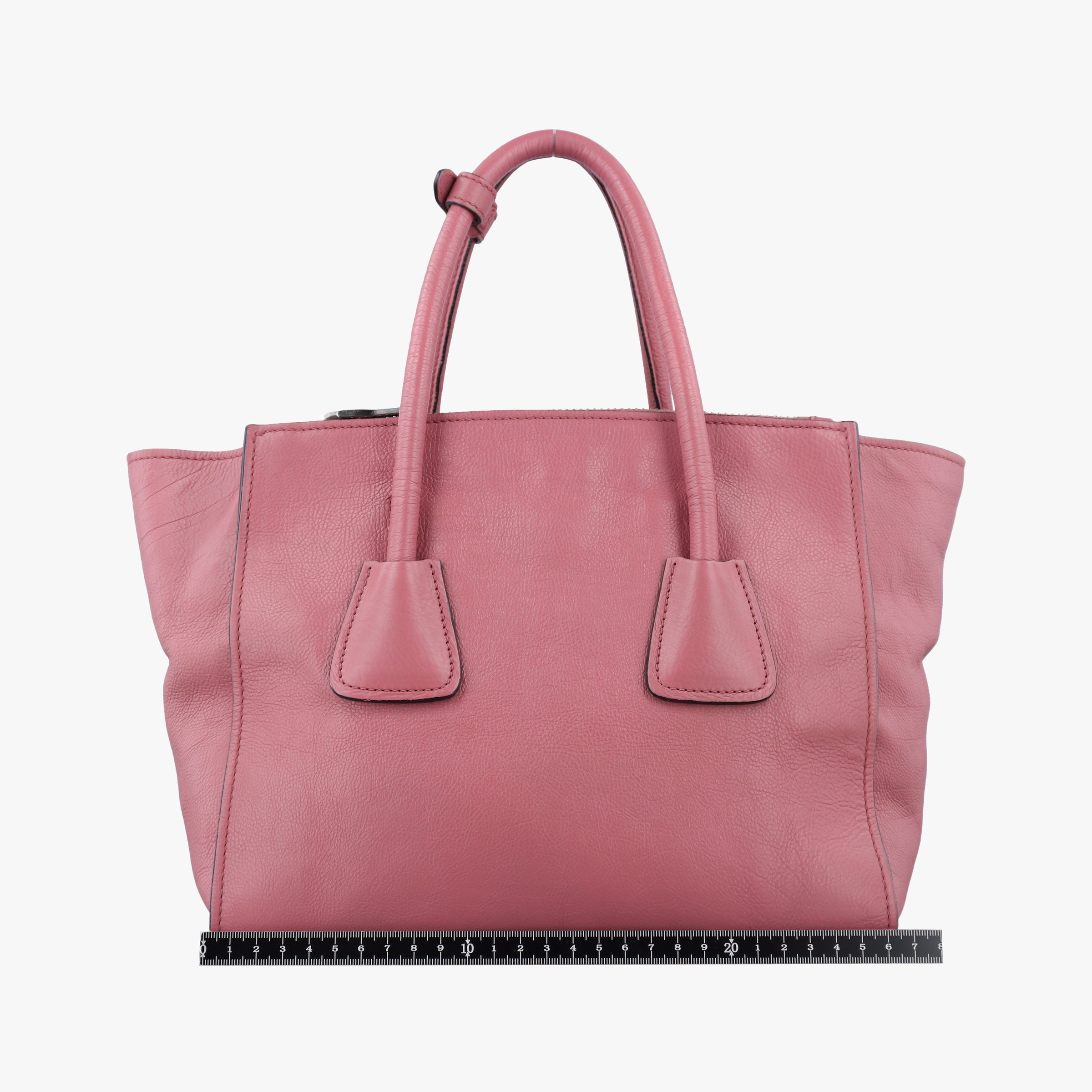 Twin Pocket Winged Tote Pink Leather BN2619 110ツイン ポケット ウィング トート ピンク レザー BN2619 110