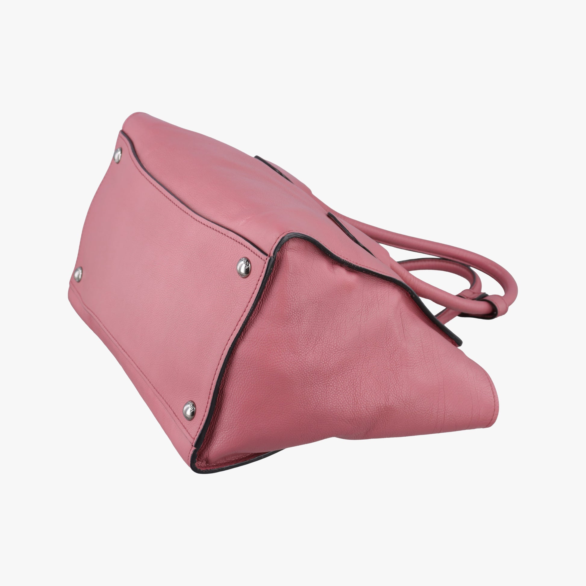 Twin Pocket Winged Tote Pink Leather BN2619 110ツイン ポケット ウィング トート ピンク レザー BN2619 110