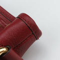 Doraemon collaboration Brown x red PVC coated canvas×Leather 655597 G034362479ドラえもんコラボ ブラウンxレッド PVCコーティングキャンバス×レザー 655597 G034362479