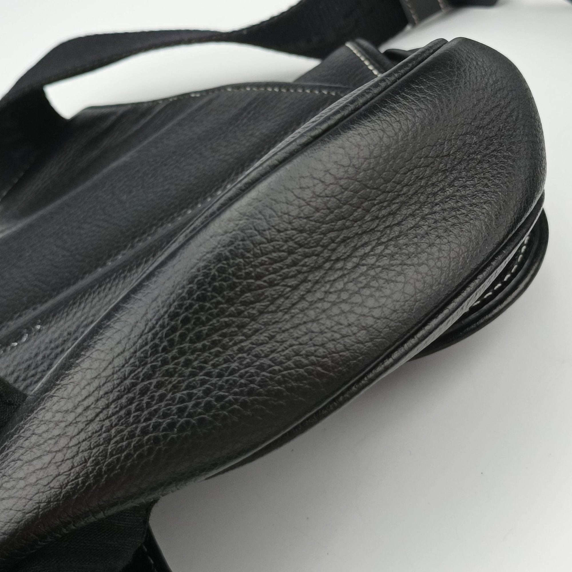 Saddle KAWS  Bee Black Leather 06-BO-0119サドル カウ ビー ブラック レザー 06-BO-0119