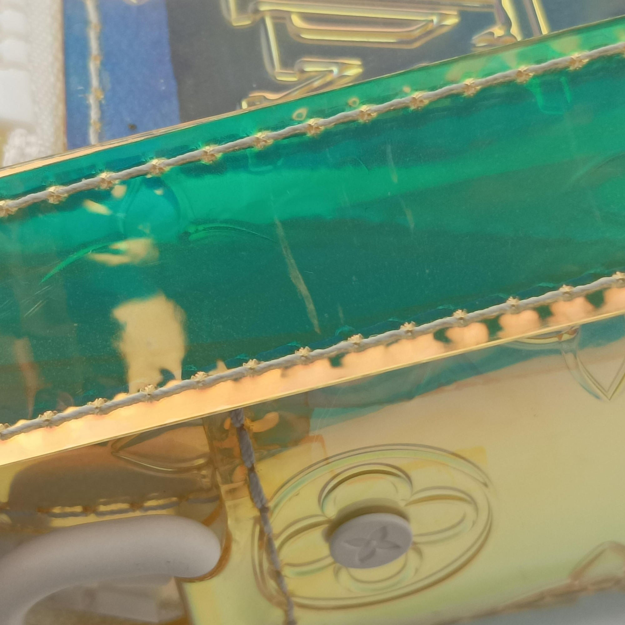Pochette Volga prism pvc vinyl M55261 SP1189ポシェット ヴォルガ プリズム PVC ビニール M55261 SP1189