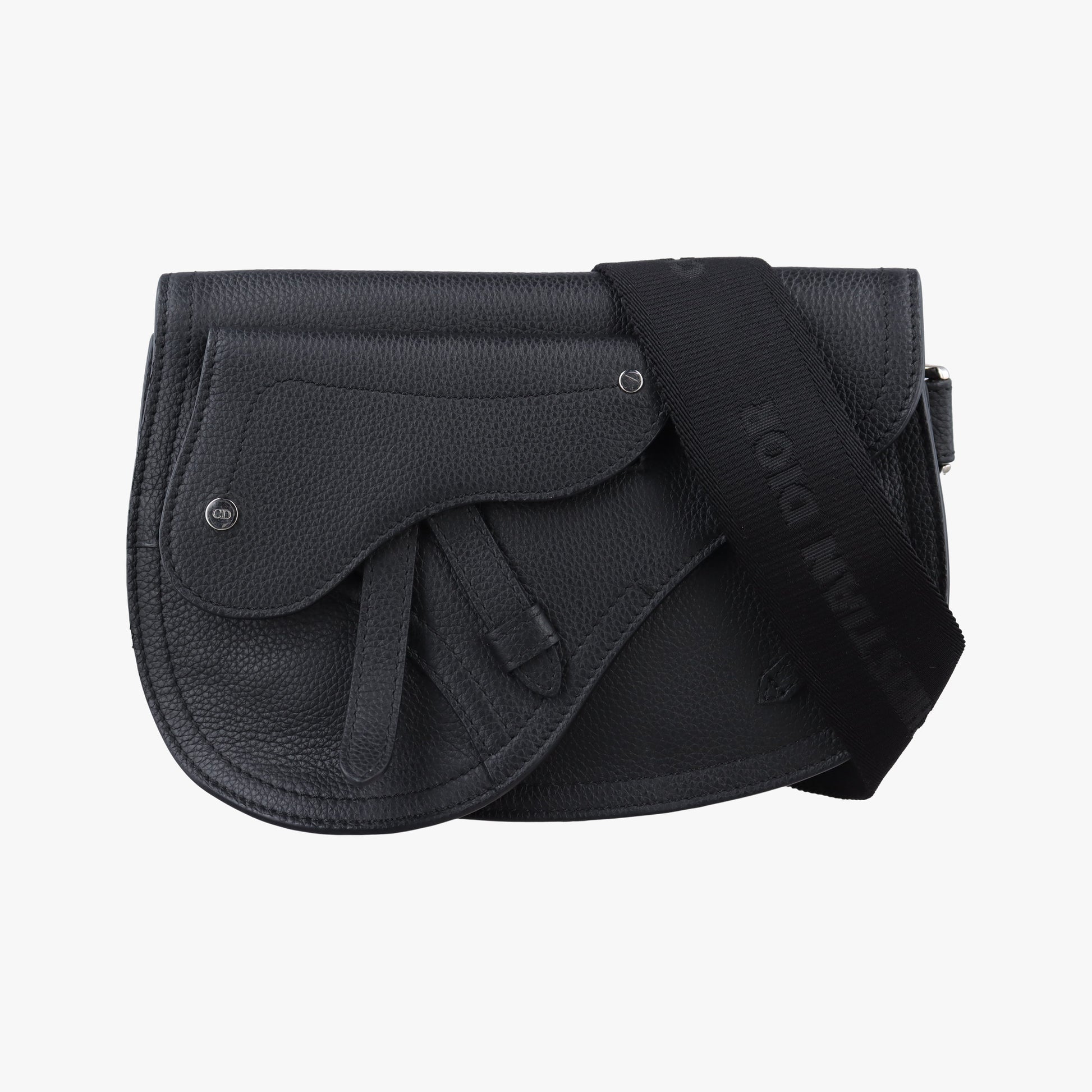 Saddle Black leather 23-BO-0179サドルバッグ ブラック レザー 23-BO-0179