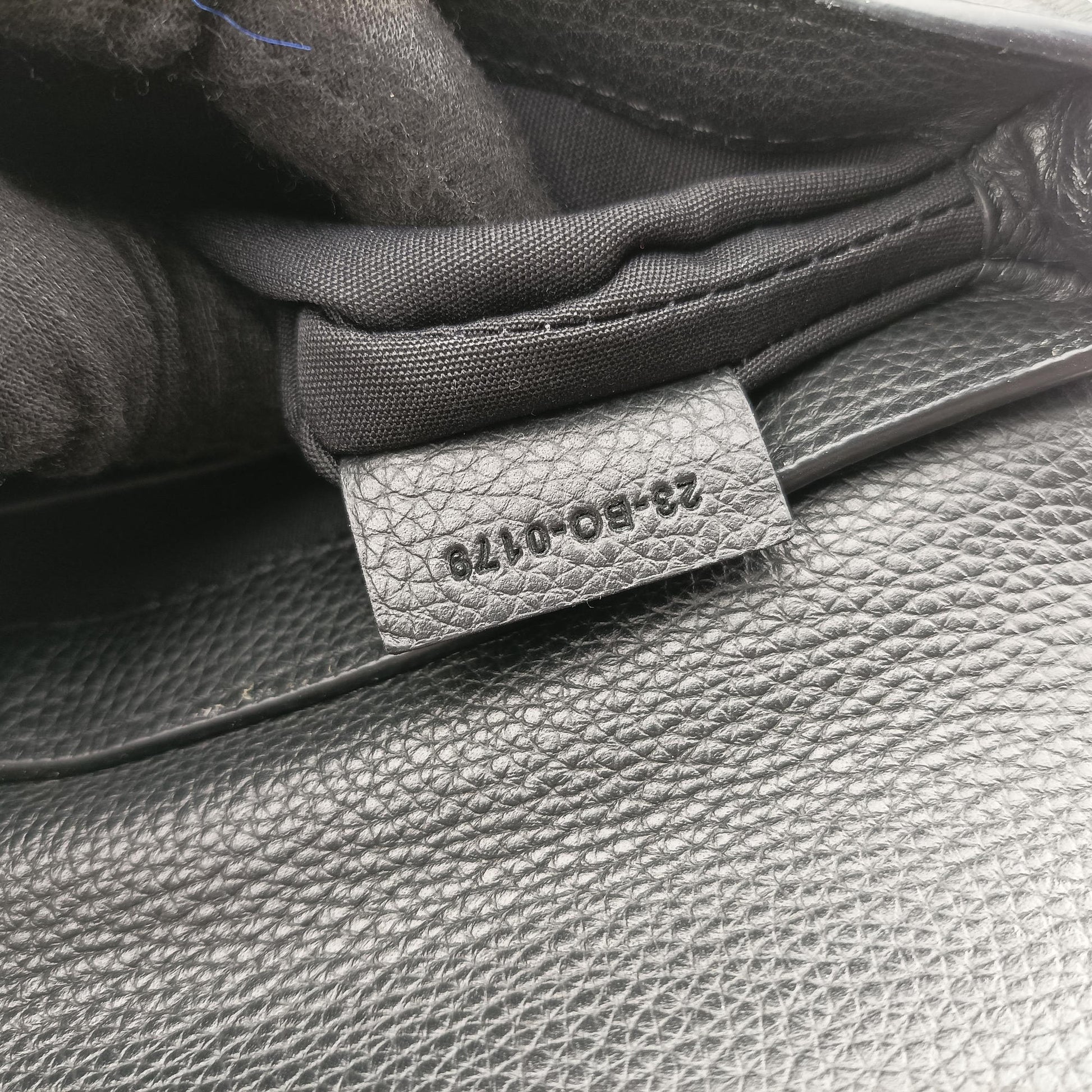 Saddle Black leather 23-BO-0179サドルバッグ ブラック レザー 23-BO-0179