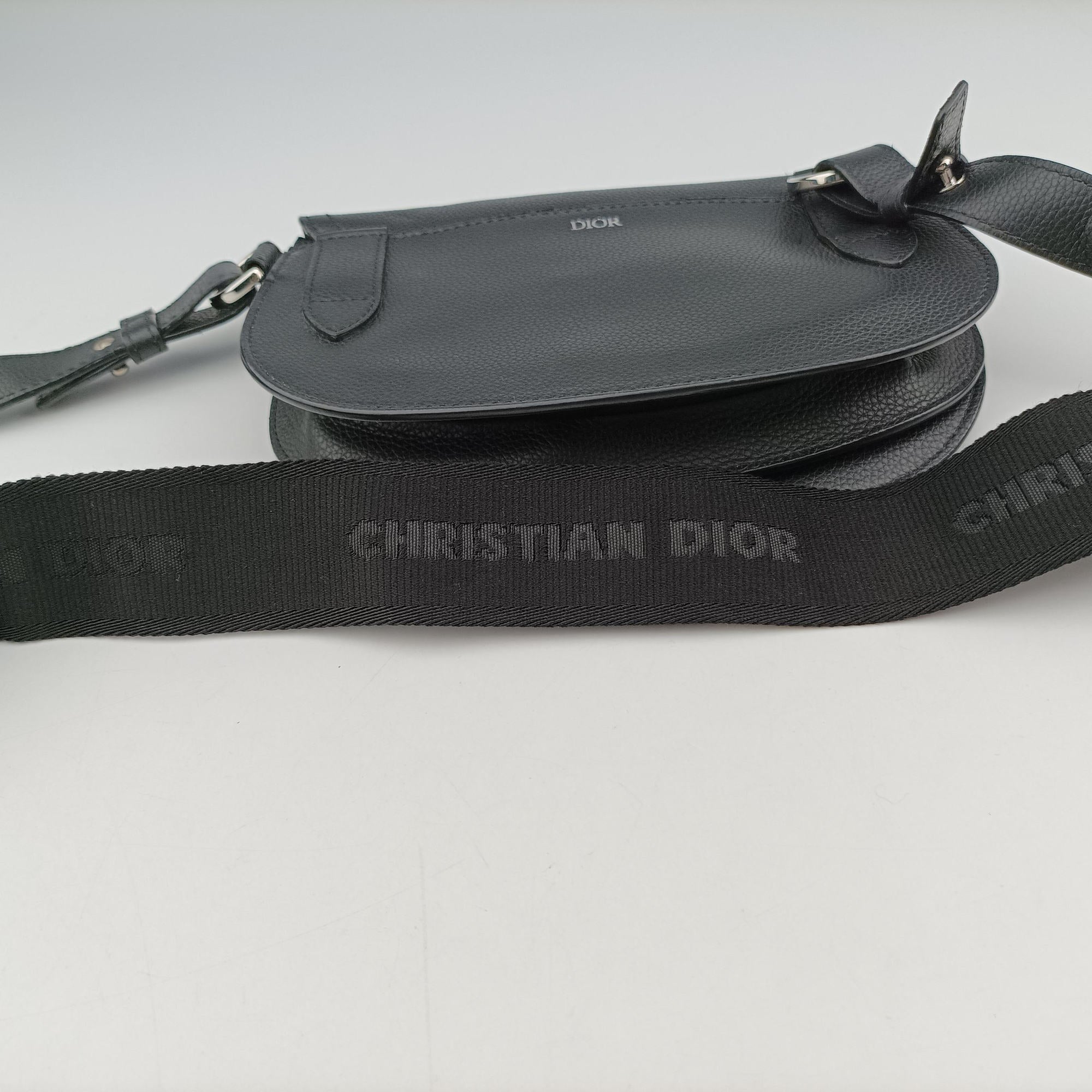 Saddle Black leather 23-BO-0179サドルバッグ ブラック レザー 23-BO-0179
