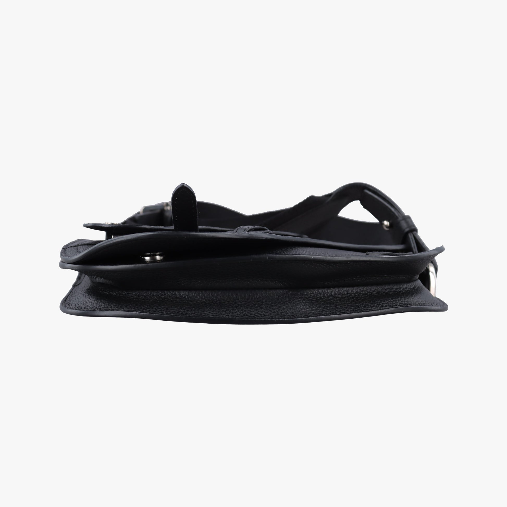 Saddle Black leather 23-BO-0179サドルバッグ ブラック レザー 23-BO-0179