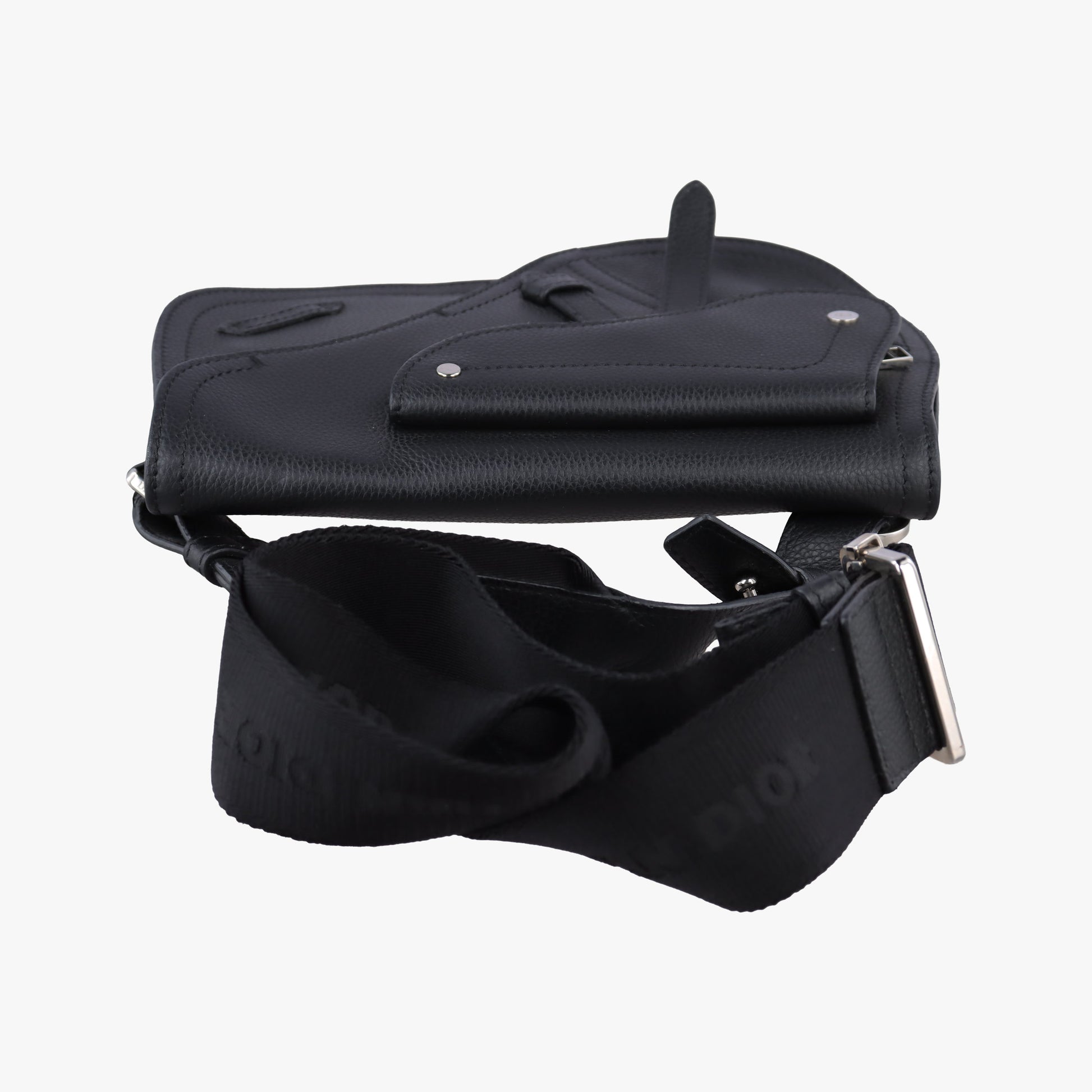 Saddle Black leather 23-BO-0179サドルバッグ ブラック レザー 23-BO-0179