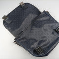 GG Plus Messenger Black PVC coated canvas 201732 Lot number unknownGGプラス メッセンジャー ブラック PVCコーティングキャンバス 201732 製番不明