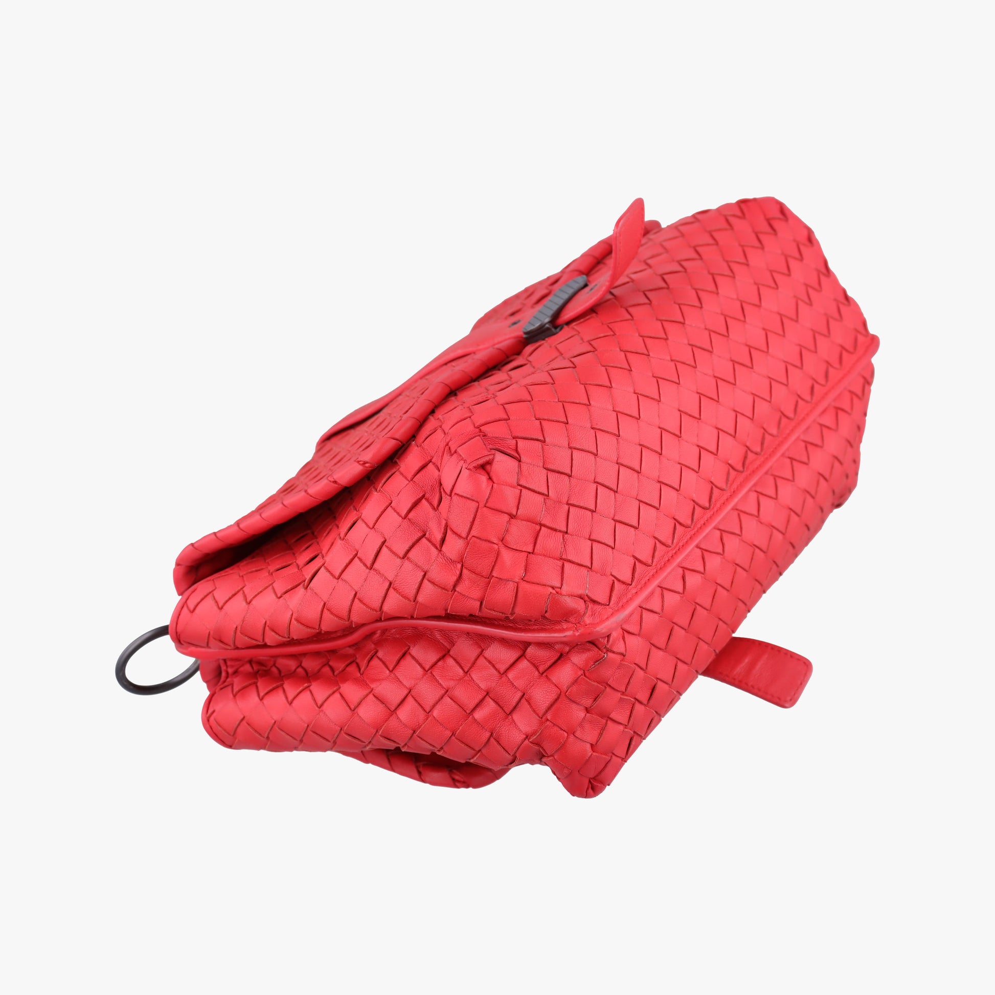 Intrecciato Red lambskin B02963546Mイントレチャート レッド ラムスキン B02963546M