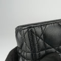 Lady Dior Black lambskin 08-MA-0110レディディオール ブラック ラムスキン 08-MA-0110