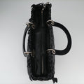 Lady Dior Black lambskin 08-MA-0171レディディオール ブラック ラムスキン 08-MA-0171
