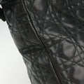 Lady Dior Black lambskin 08-MA-0171レディディオール ブラック ラムスキン 08-MA-0171