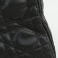 Lady Dior Black lambskin 08-MA-0171レディディオール ブラック ラムスキン 08-MA-0171
