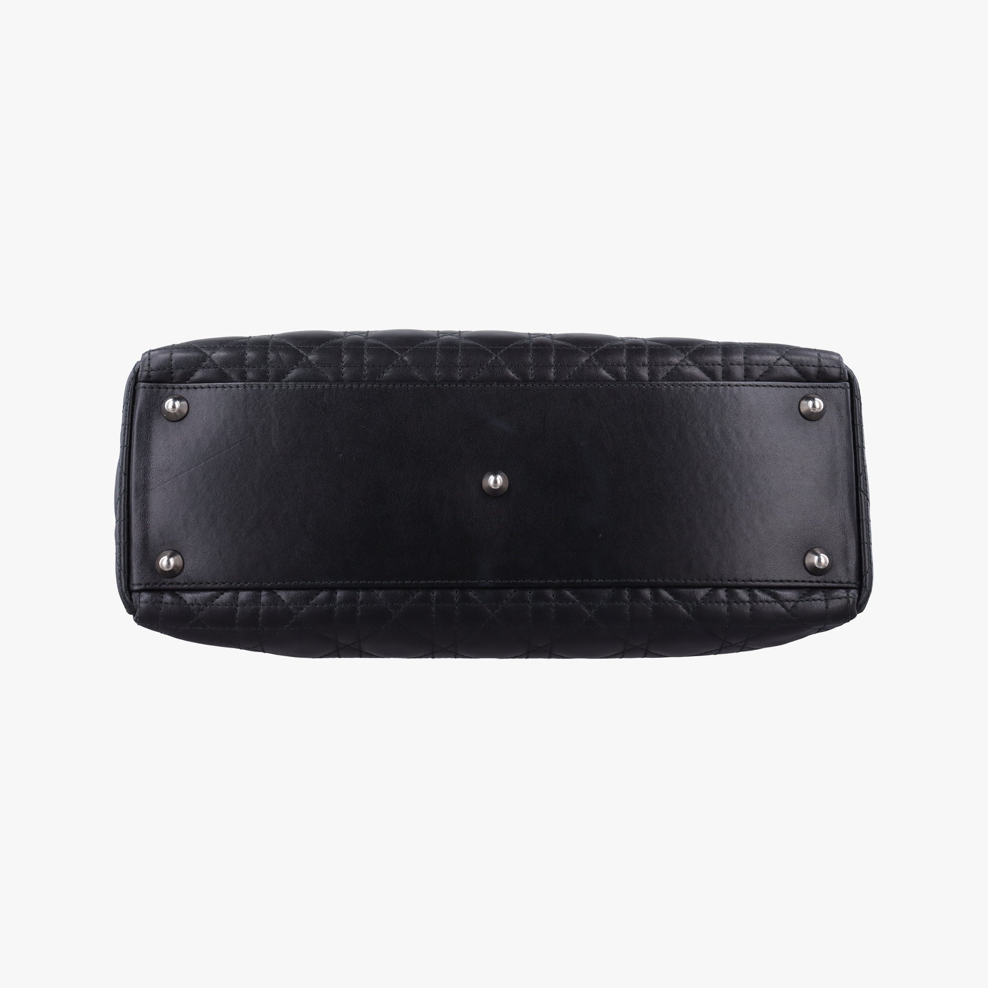Lady Dior Black lambskin 08-MA-0171レディディオール ブラック ラムスキン 08-MA-0171