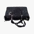 Lady Dior Black lambskin 08-MA-0171レディディオール ブラック ラムスキン 08-MA-0171