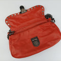 Studded Orange Leather 34 4スタッデッド オレンジ レザー 34 4