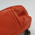 Studded Orange Leather 34 4スタッデッド オレンジ レザー 34 4