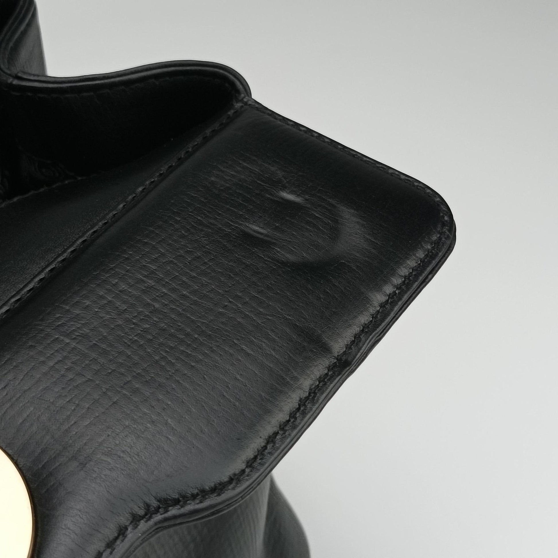 Isabella Rossellini Black Leather AQ.F12.35134イザベラロッセリーニ ブラック レザー AQ.F12.35134