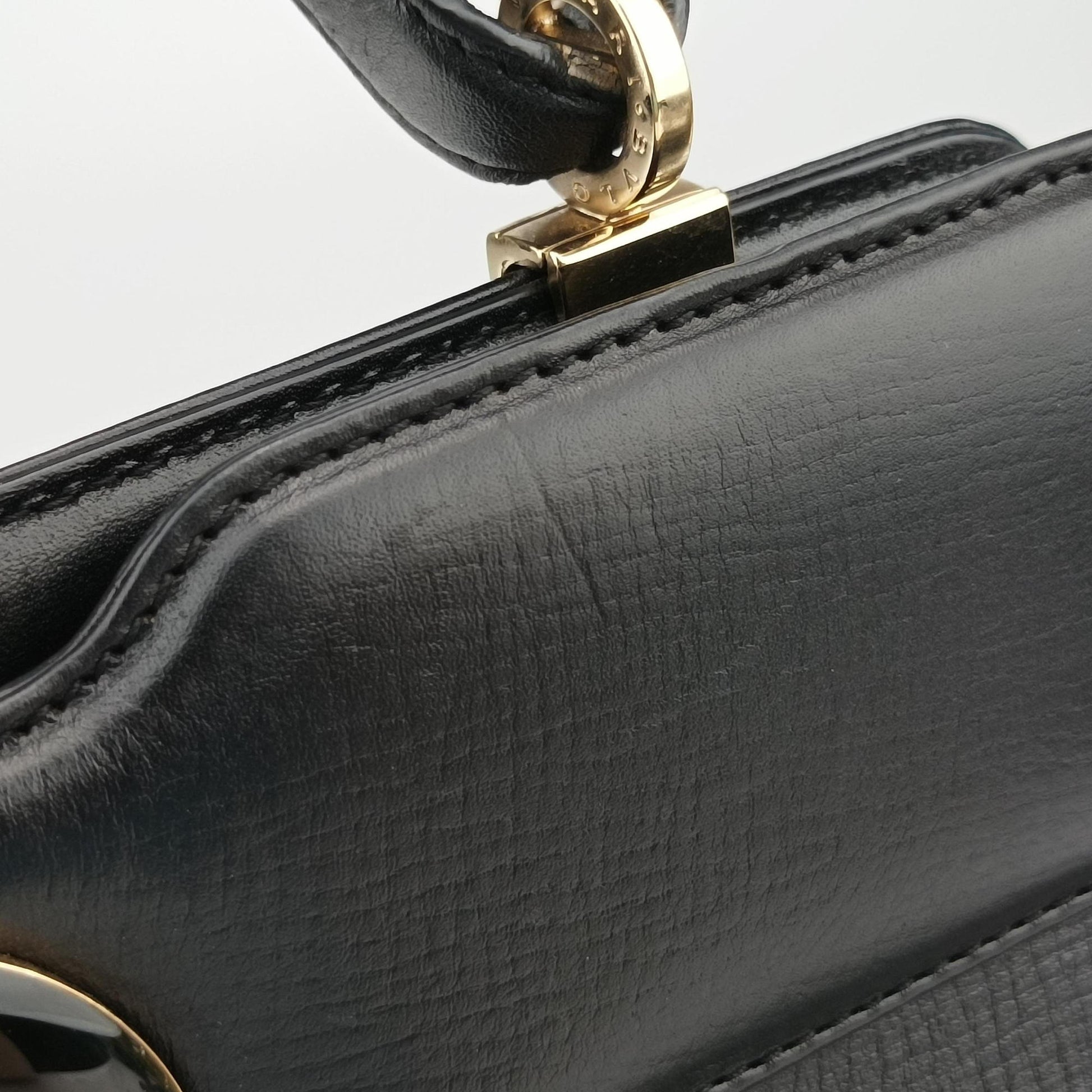 Isabella Rossellini Black Leather AQ.F12.35134イザベラロッセリーニ ブラック レザー AQ.F12.35134