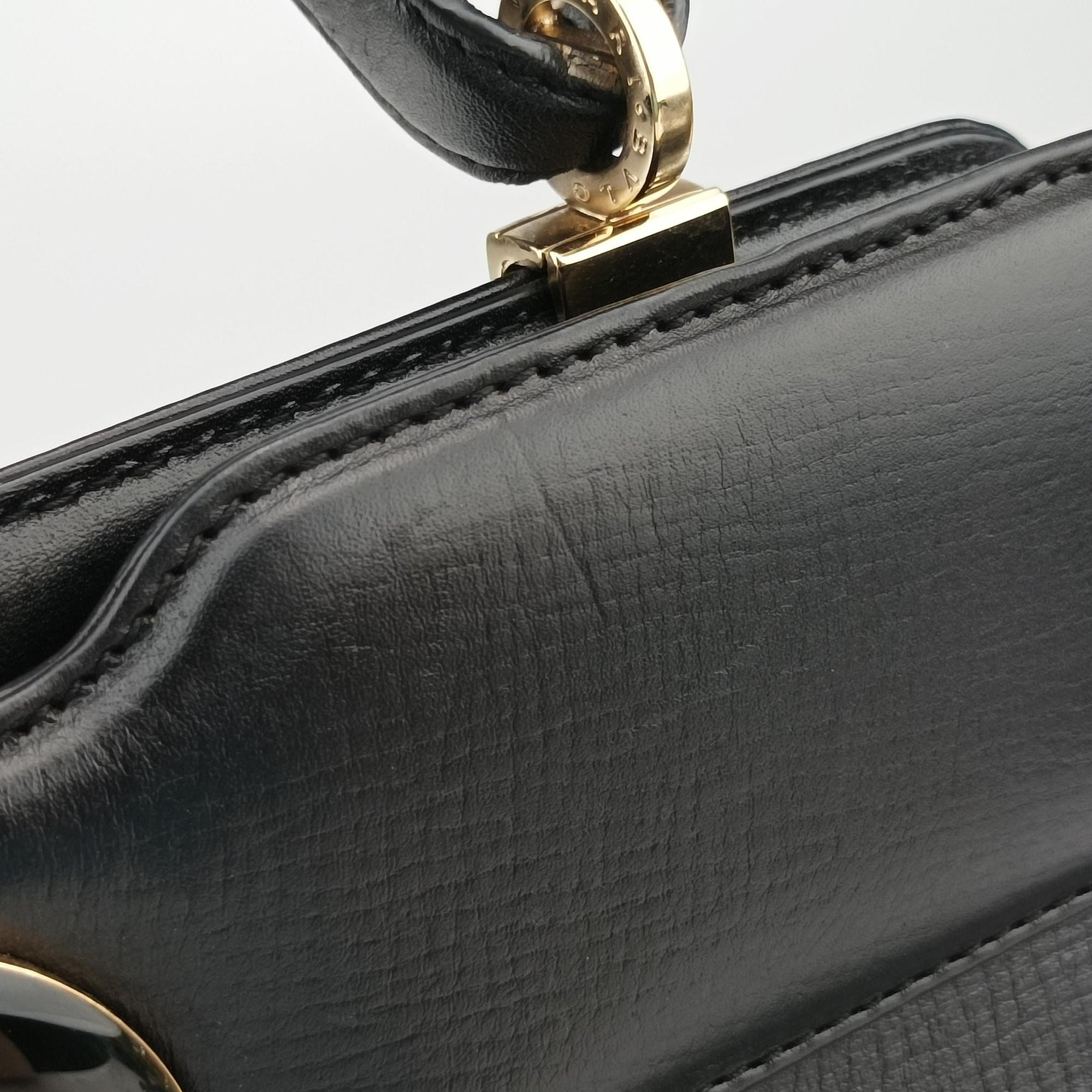 Isabella Rossellini Black Leather AQ.F12.35134イザベラロッセリーニ ブラック レザー AQ.F12.35134