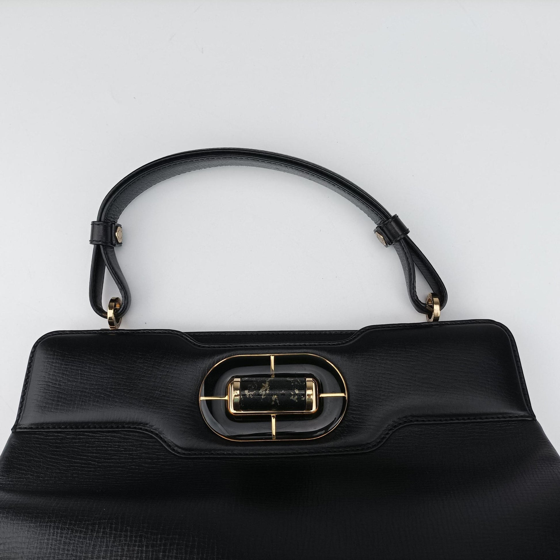 Isabella Rossellini Black Leather AQ.F12.35134イザベラロッセリーニ ブラック レザー AQ.F12.35134