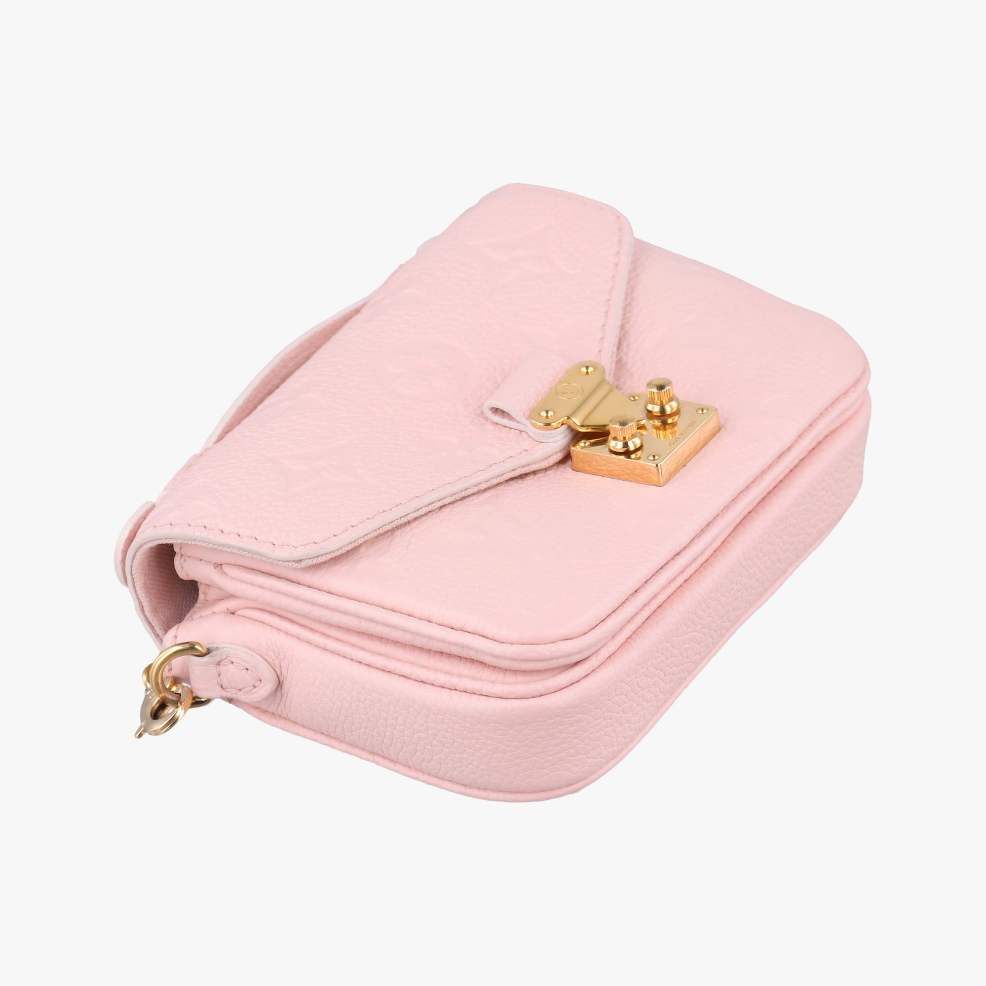 Micro Metis Pouch Chain Monogram Rose Pomelo Monogram Empreinte M81389 IC Chipマイクロメティスポーチチェーンモノグラム ローズポメロ モノグラム アンプラント M81389 ICチップ