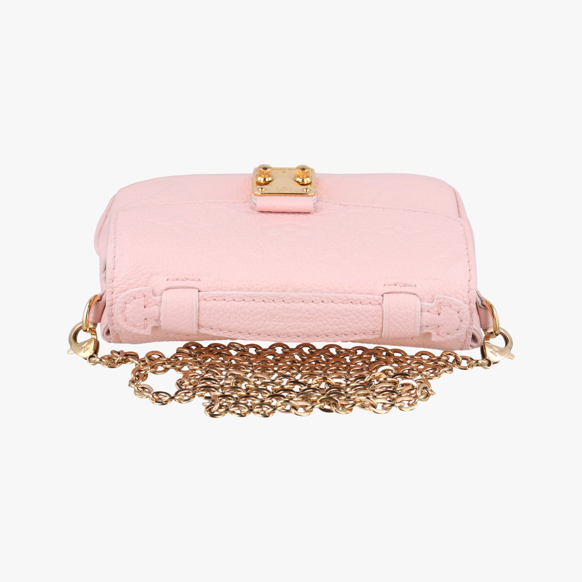 Micro Metis Pouch Chain Monogram Rose Pomelo Monogram Empreinte M81389 IC Chipマイクロメティスポーチチェーンモノグラム ローズポメロ モノグラム アンプラント M81389 ICチップ