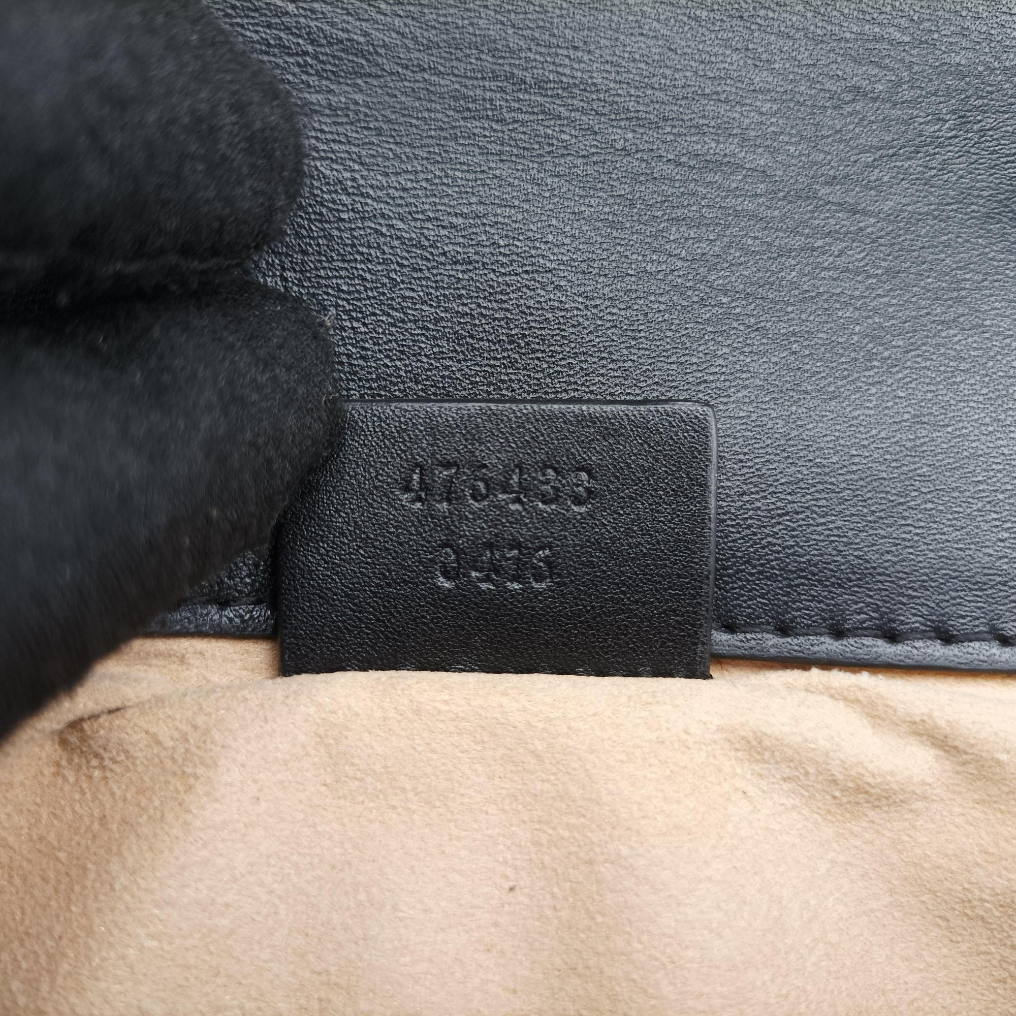 GG Marmont Black Leather 476433 GGマーモント ブラック レザー 476433 