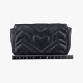 GG Marmont Black Leather 476433 GGマーモント ブラック レザー 476433 