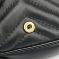 GG Marmont Black Leather 476433 GGマーモント ブラック レザー 476433 