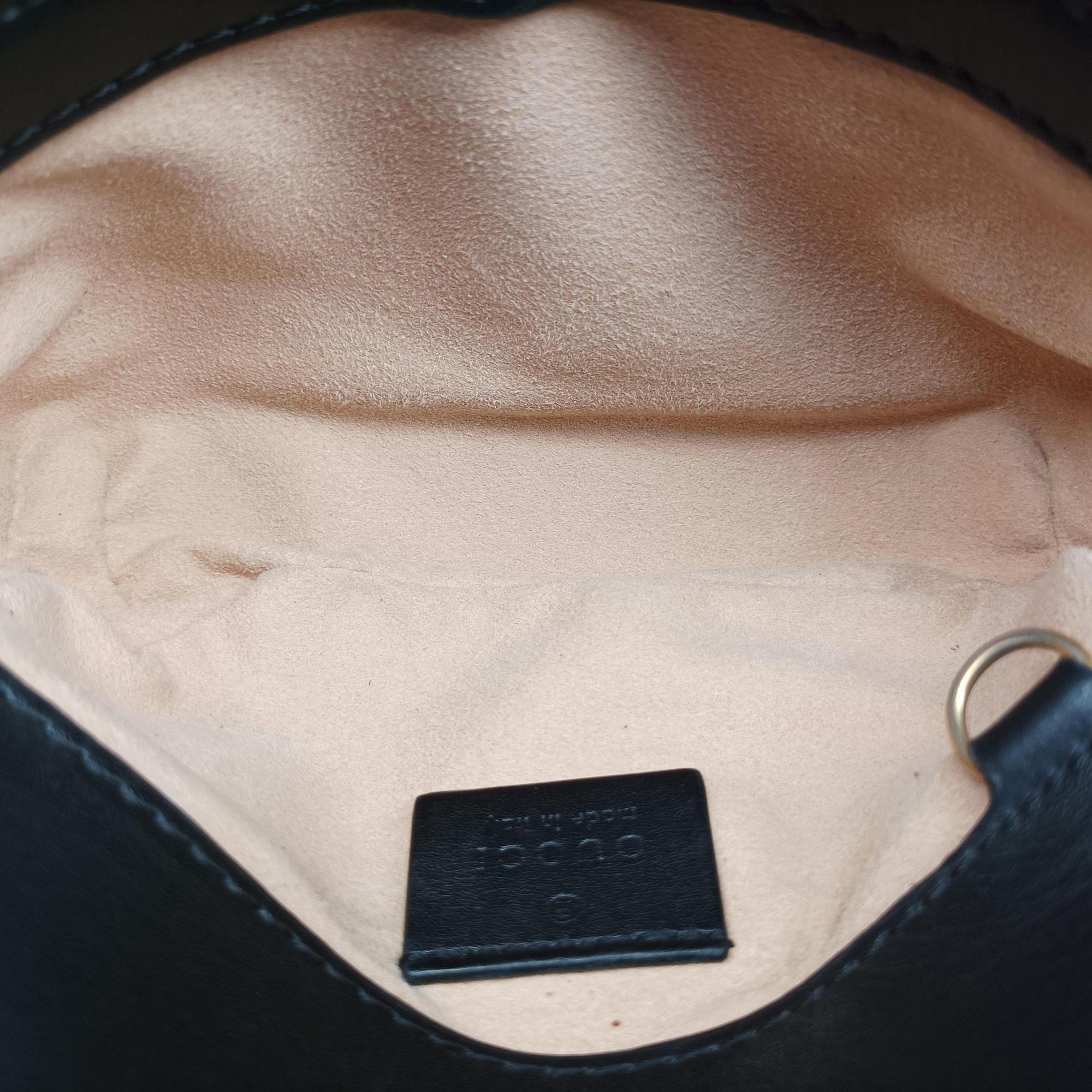 GG Marmont Black Leather 476433 GGマーモント ブラック レザー 476433 